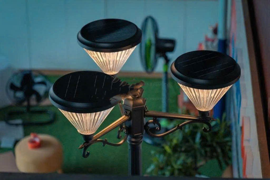 ĐÈN TRỤ CÔNG VIÊN 3 NGỌN-ĐÈN TRANG TRÍ-CV3037 - Ảnh 3